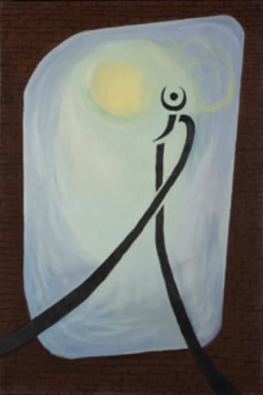 Maven - painting by Tina Schweiger